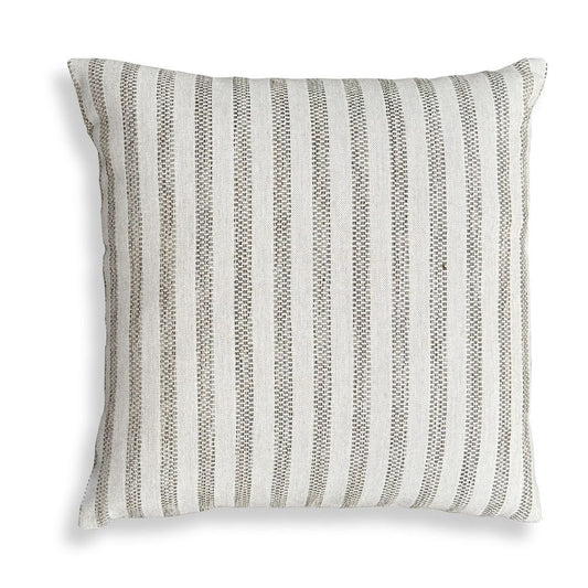 Basket Stripe Outdoor Pillow - Rattan