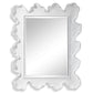 Sea Coral Mirror, White