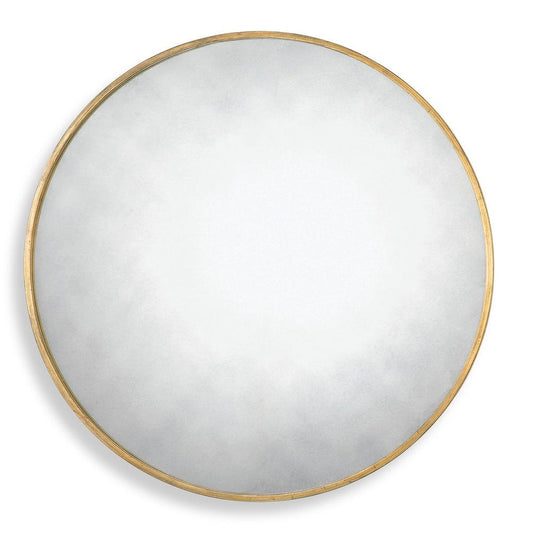 Junius Round Mirror, Gold