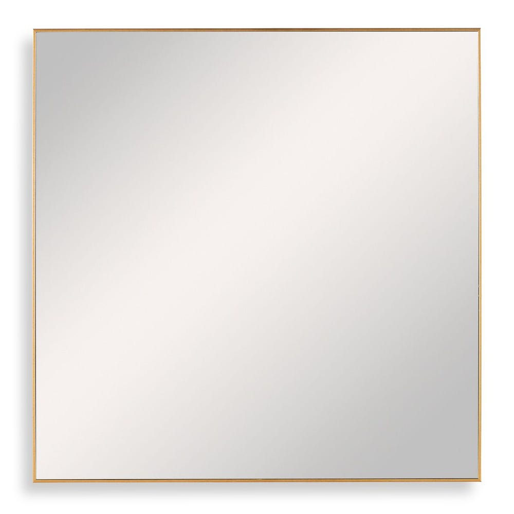 Alexo Square Mirror, Gold