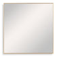 Alexo Square Mirror, Gold