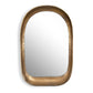 Bradano Arch Mirror, Brass