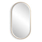 Lago Oval Mirror, Gold