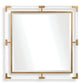 Balkan Square Mirror, Gold