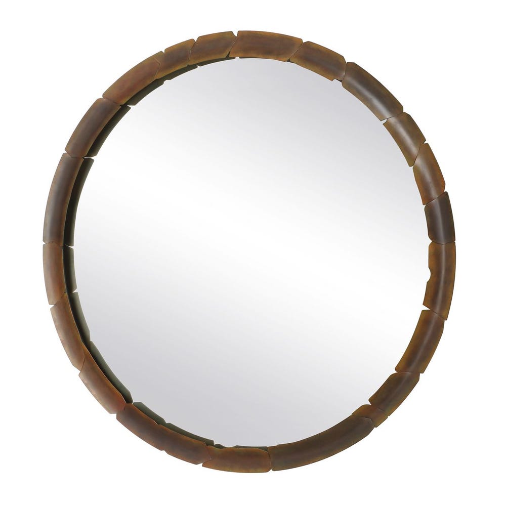 Auger Round Mirror