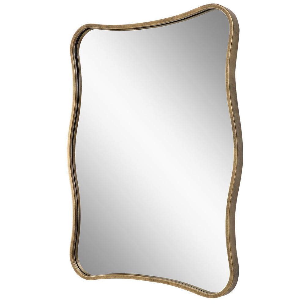 Pavia Vanity Mirror, Gold