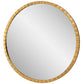 Dandridge Round Mirror, Gold