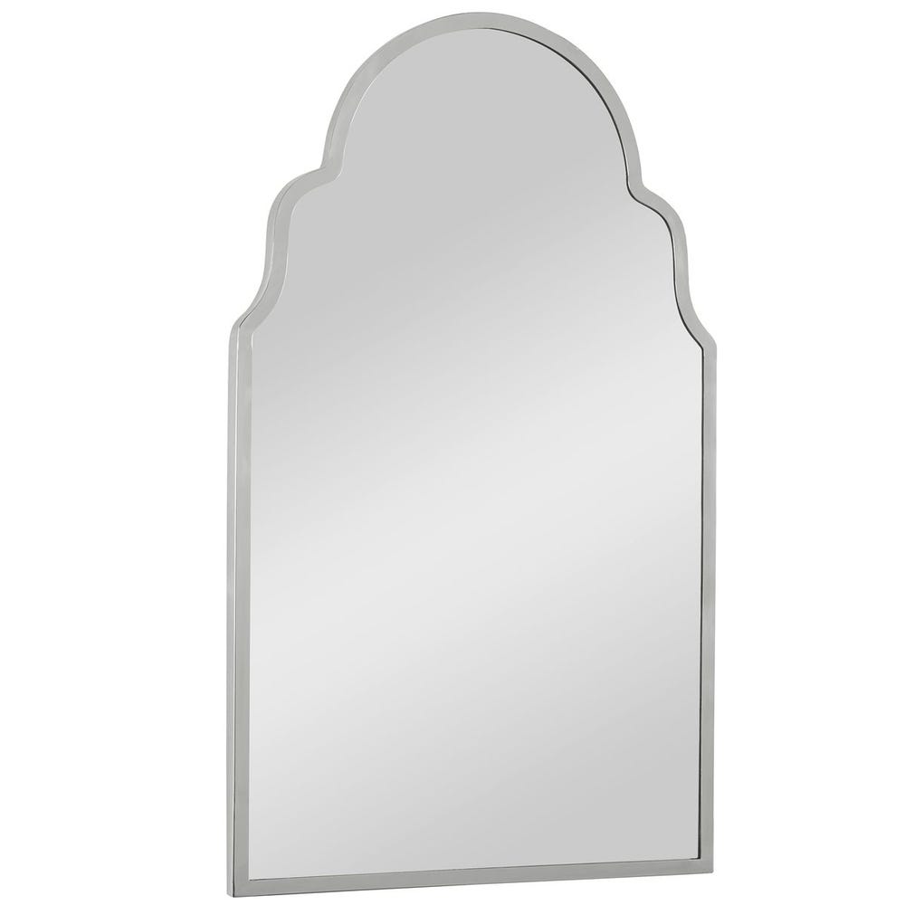Brayden Arch Mirror, Nickel