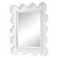 Sea Coral Mirror, White