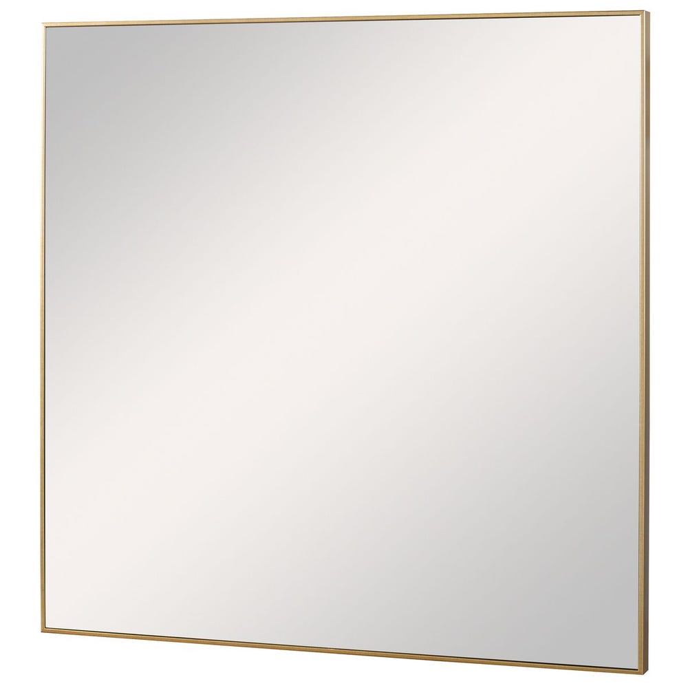 Alexo Square Mirror, Gold