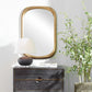 Malone Mirror, Brass