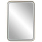 Crofton Lighted Vanity Mirror, Brass