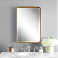 Crofton Vanity Mirror, Gold