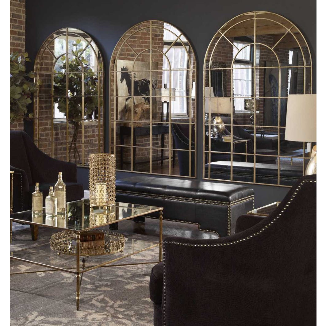 Grantola Arch Mirror, Gold