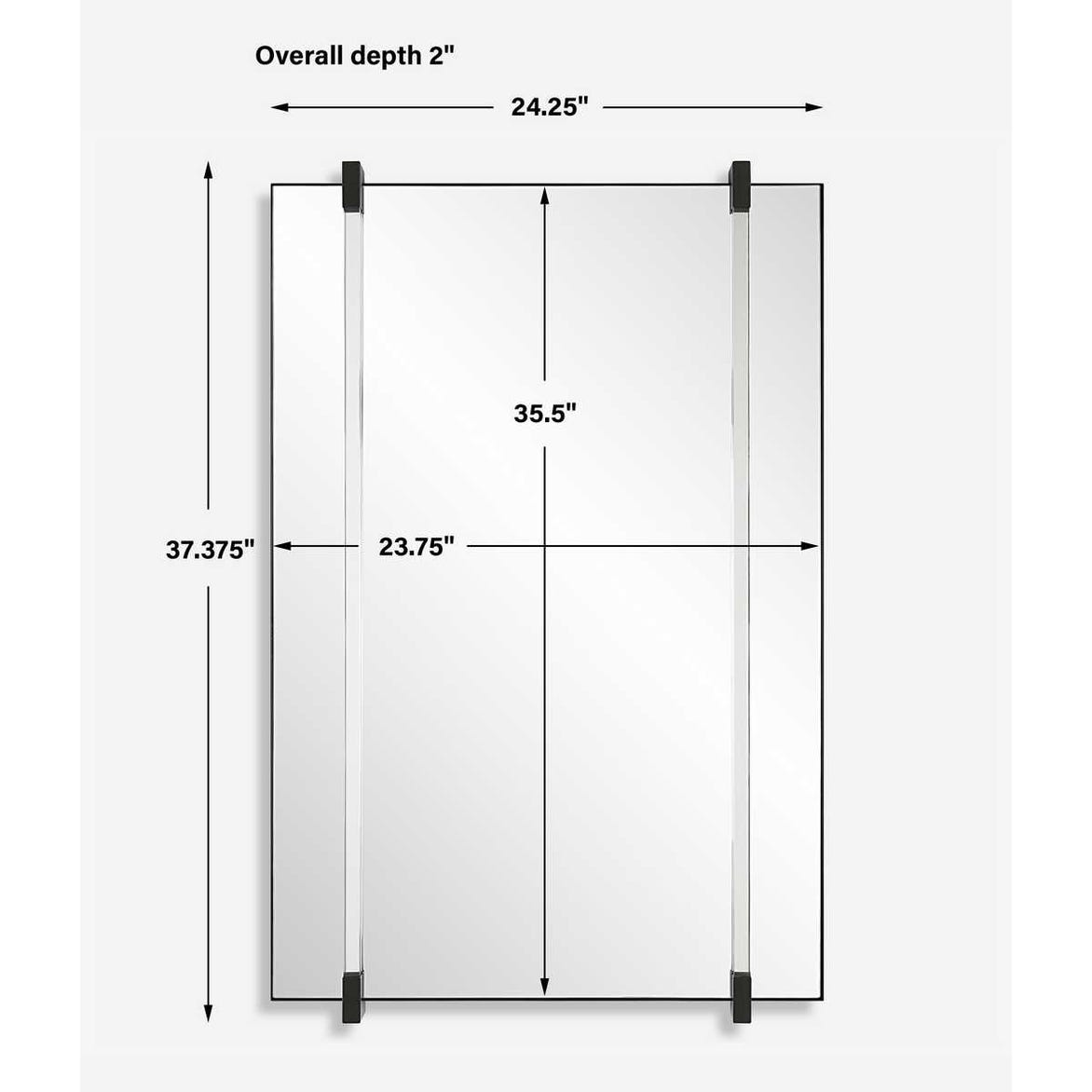 Ladonna Mirror, Black