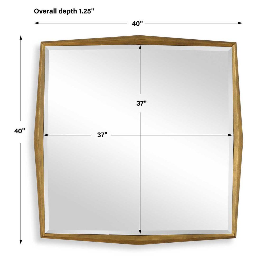 On Point Square Mirror