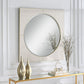 Cyprus Square Mirror, White
