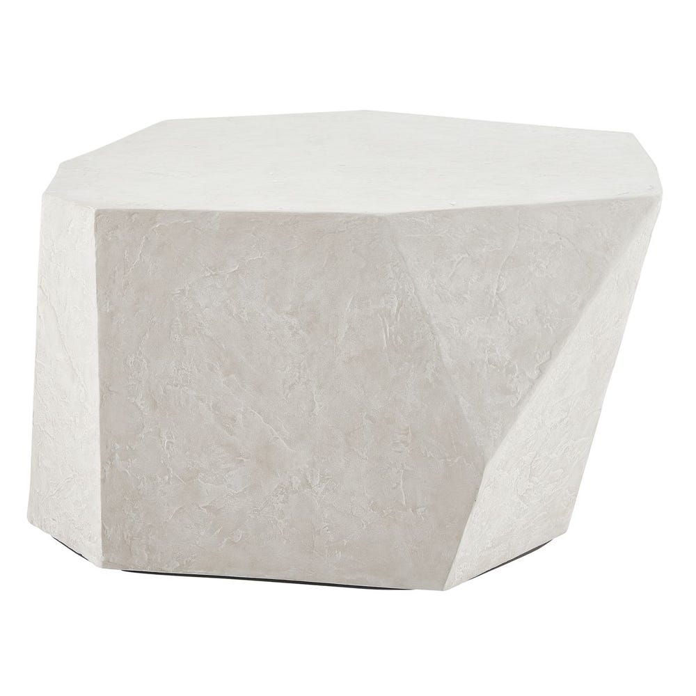 Parra Outdoor Coffee Table, Limestone