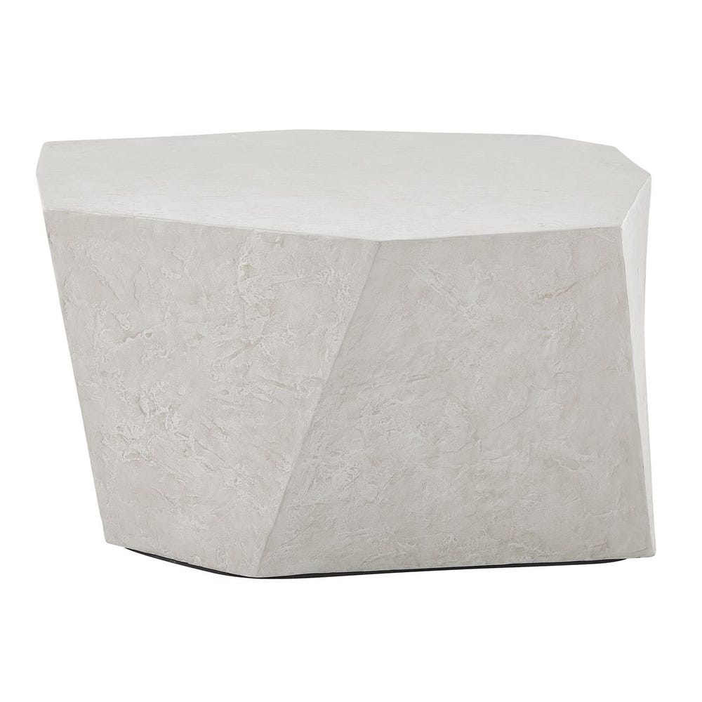 Parra Outdoor Coffee Table, Limestone