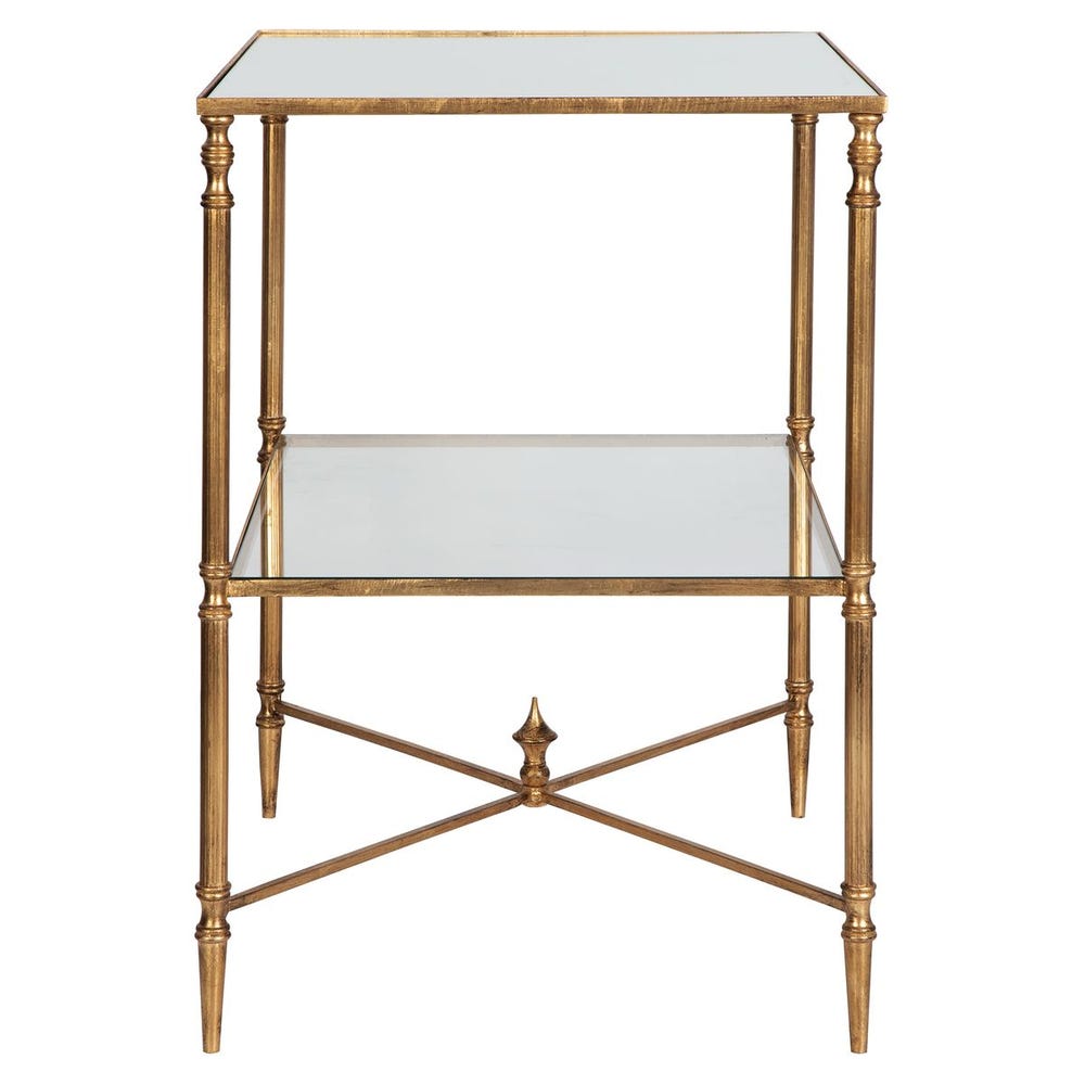 Henzler Lamp Table, Gold