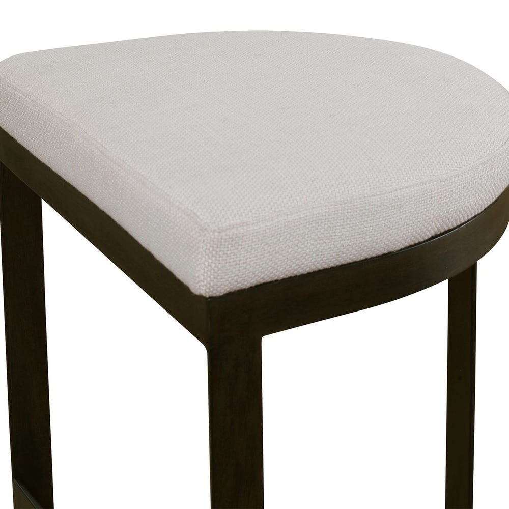 Ivanna Counter Stool, Black - Beige