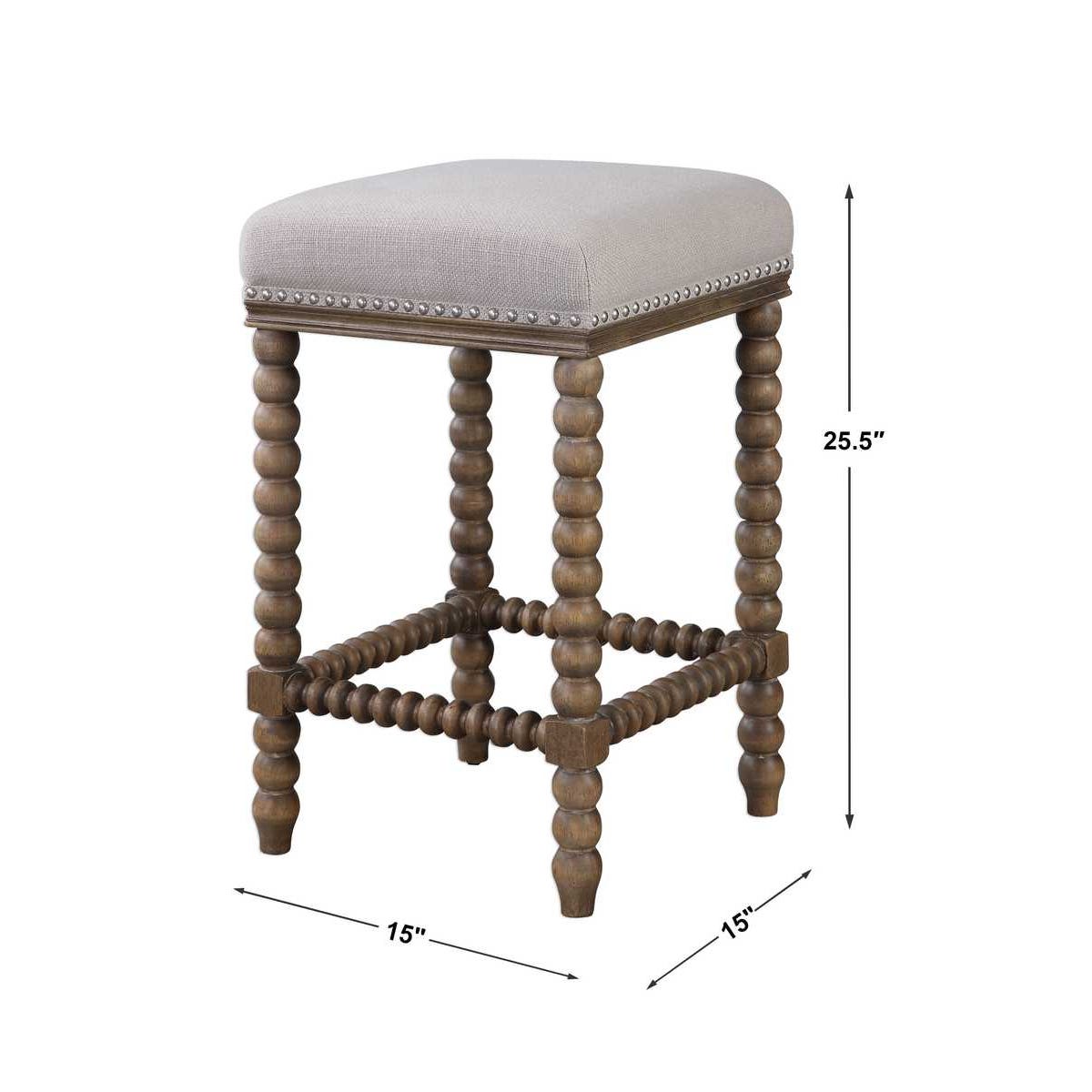 Pryce Counter Stool, Walnut