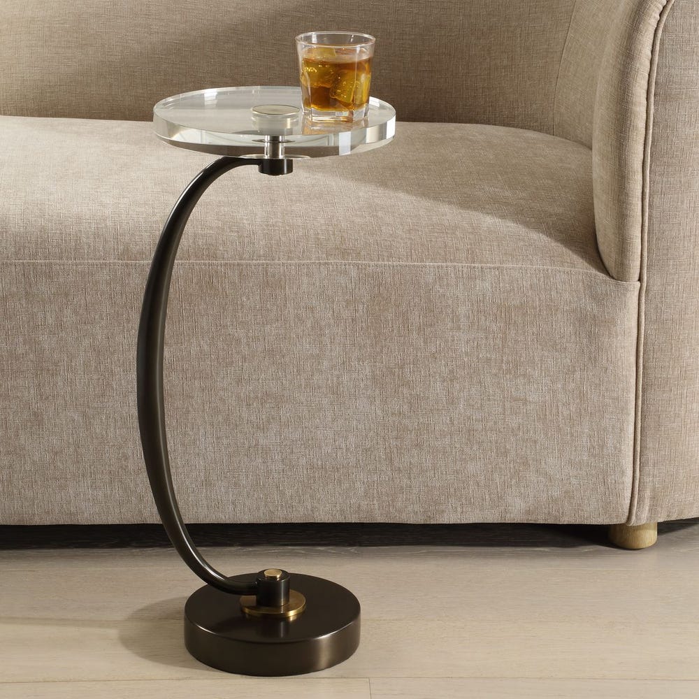 Waveney Drink Table, Bronze