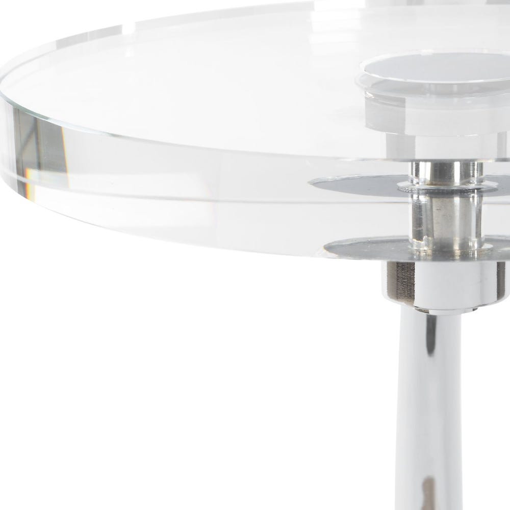 Waveney Drink Table, Nickel