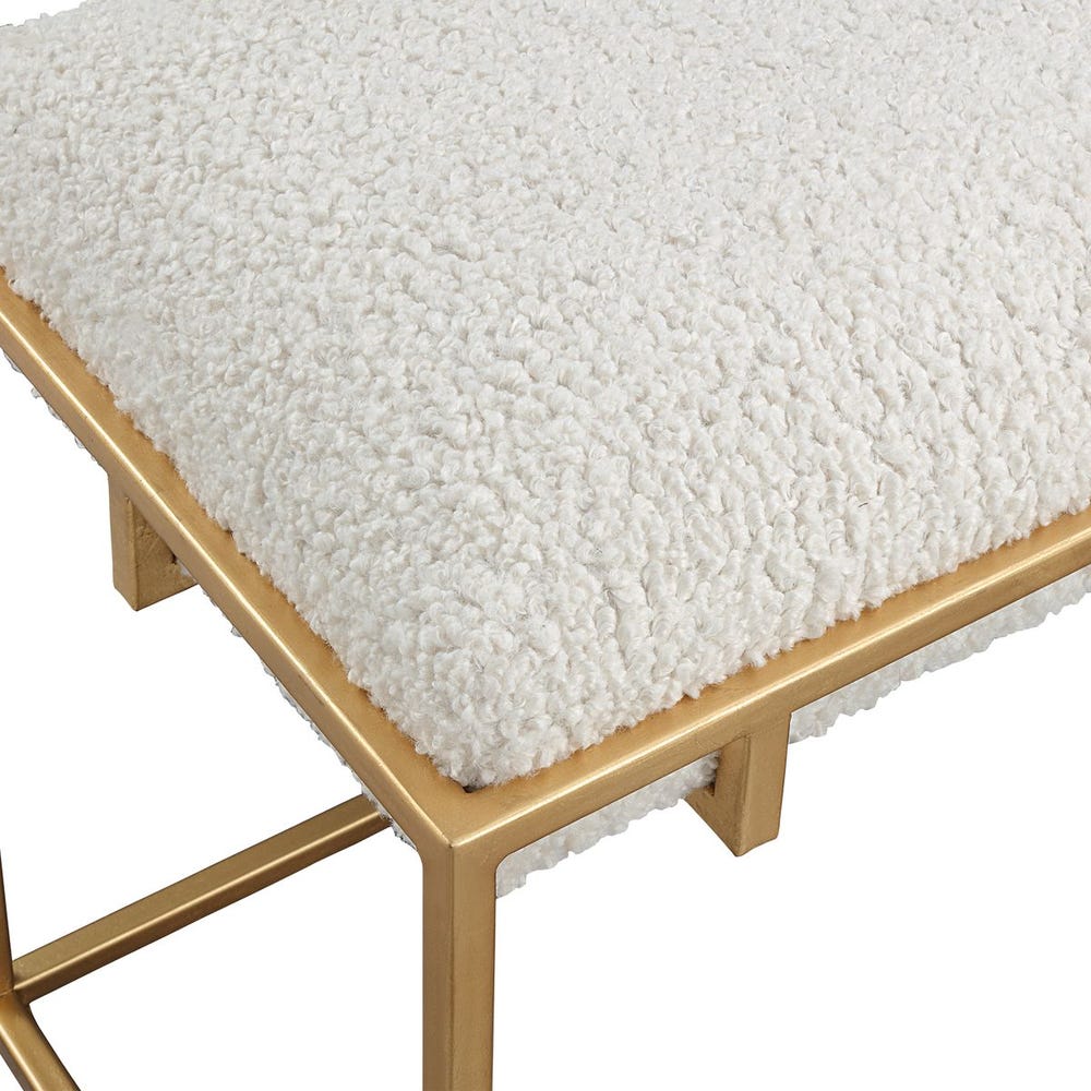 Paradox Small Bench, Gold