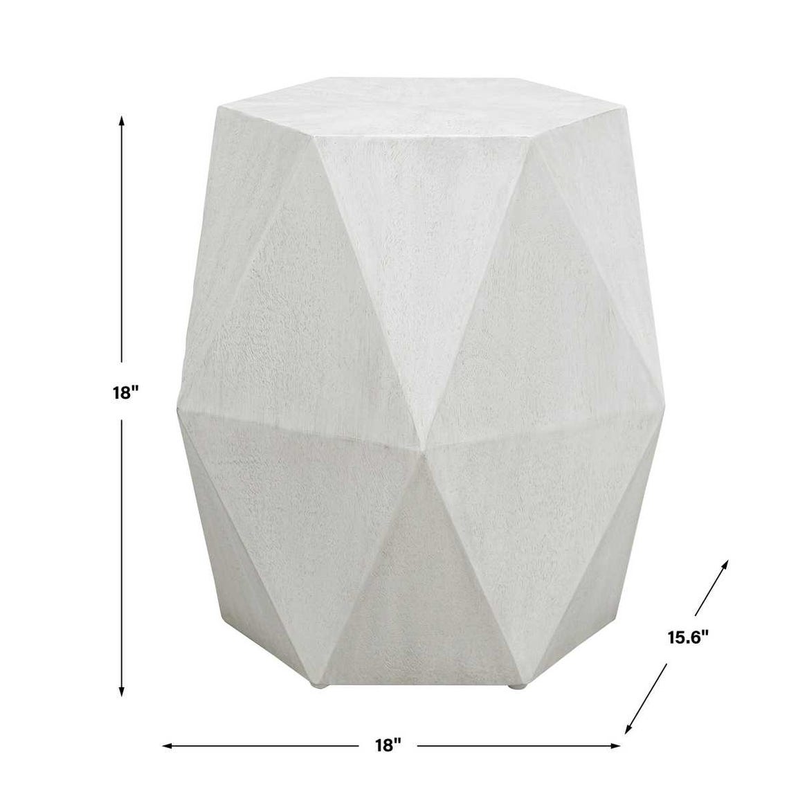 Volker Accent Table, White
