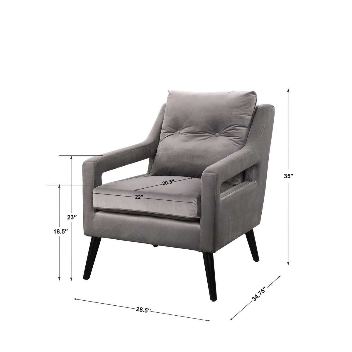 O'Brien Armchair, Gray