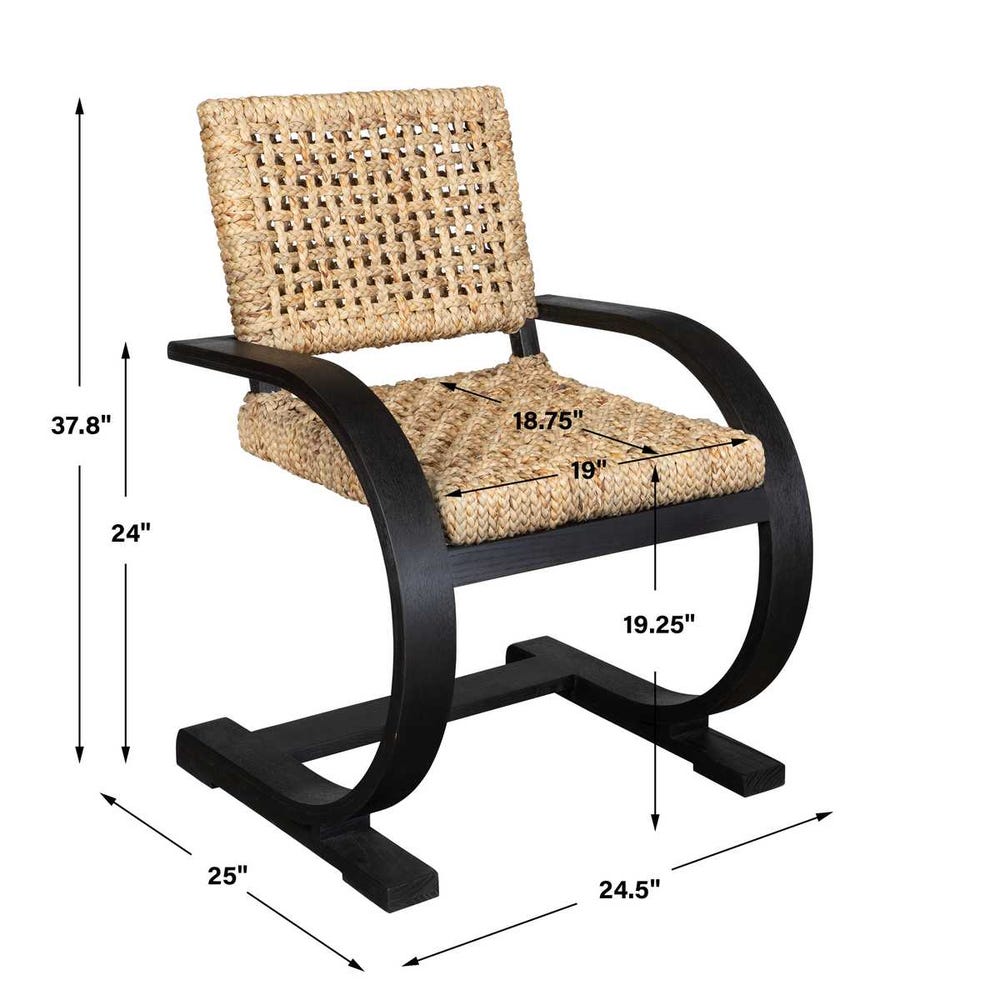 Rehema Dining Chair, Black