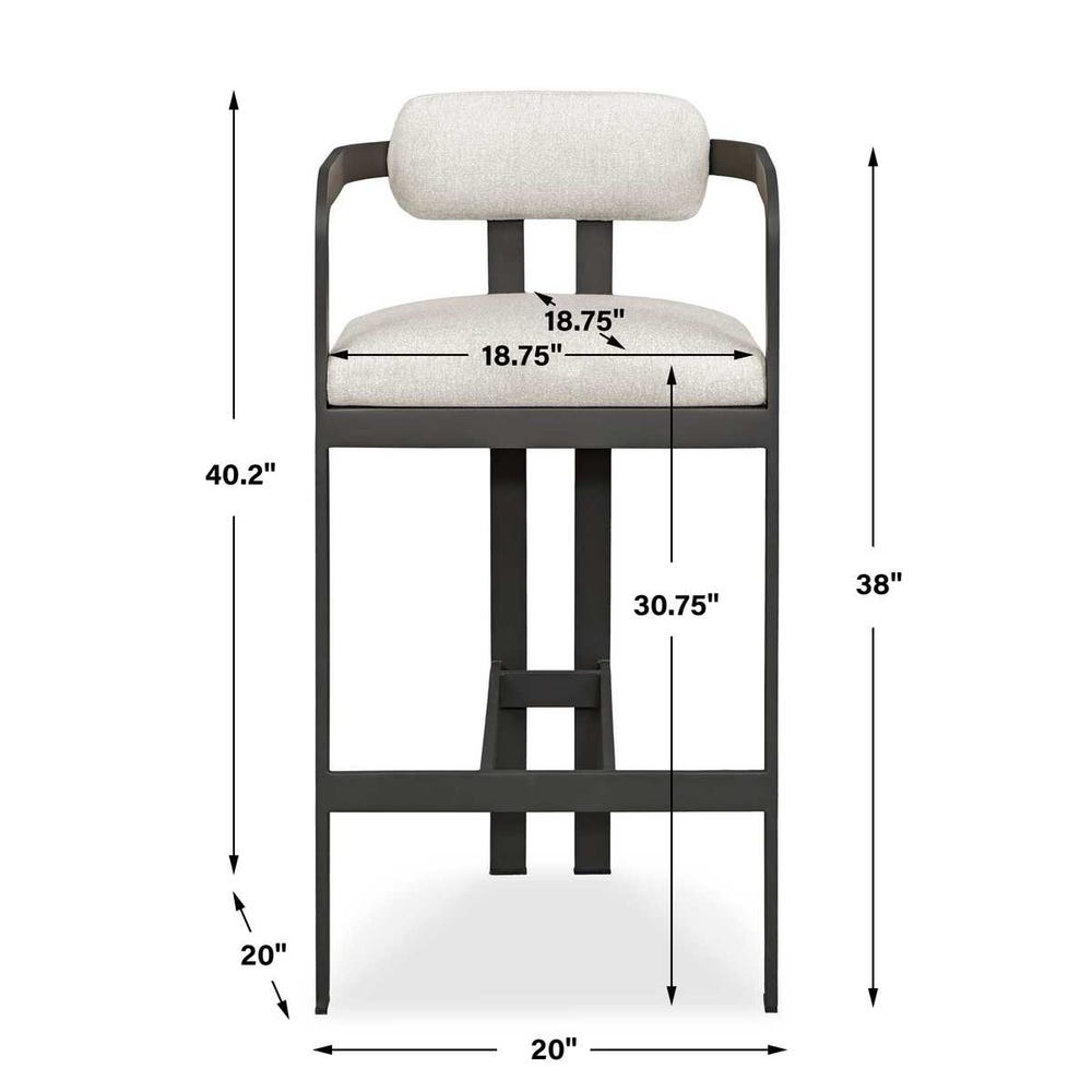 Kalmar Outdoor Bar Stool