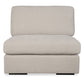Refuge Sofa - Sectional with Ottoman - Sand Recycled Polyester
