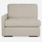 Refuge Sofa - Sectional with Ottoman - Sand Recycled Polyester