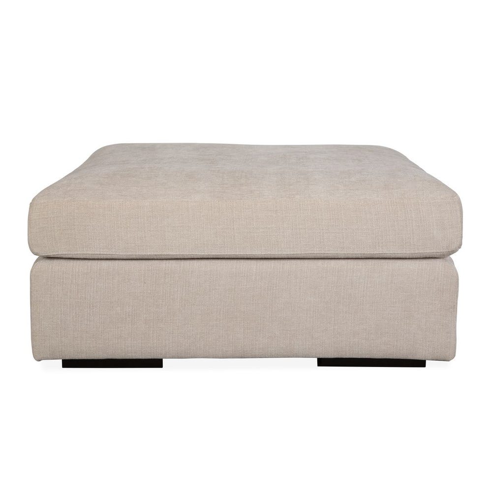 Refuge Sofa - Sectional with Ottoman - Sand Recycled Polyester
