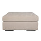 Refuge Sofa - Sectional with Ottoman - Sand Recycled Polyester