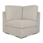 Refuge Sofa - Sectional with Ottoman - Sand Recycled Polyester