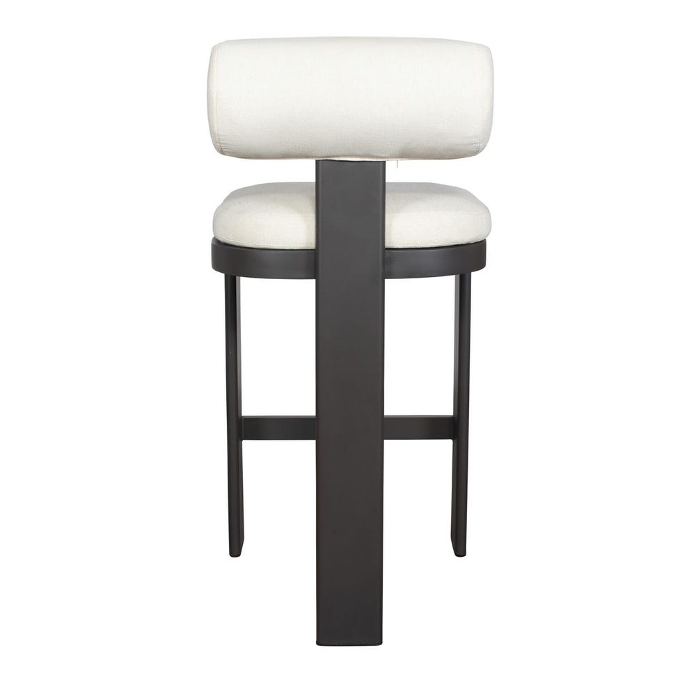 Bolster Back Outdoor Bar Stool