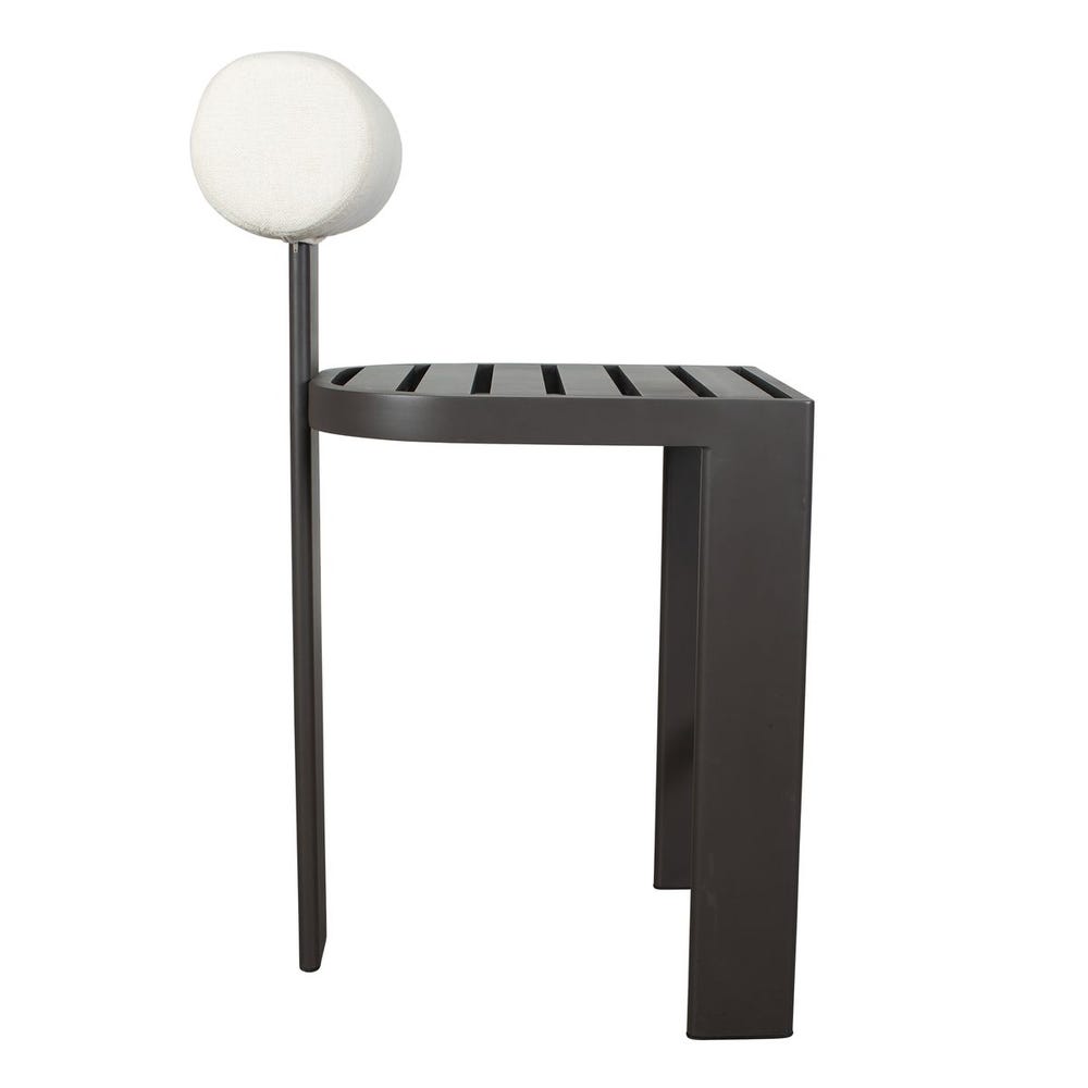 Bolster Back Outdoor Bar Stool