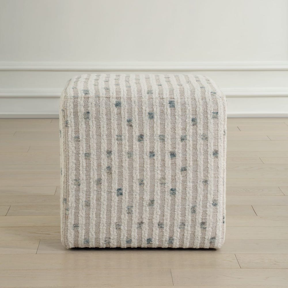 Joie Ottoman, Sea Blue