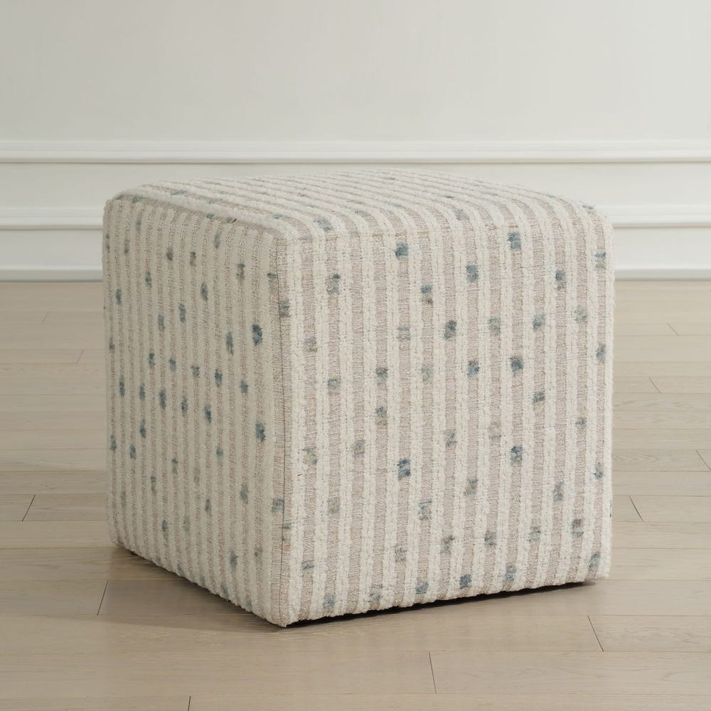 Joie Ottoman, Sea Blue
