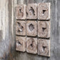Bahati Wood Wall Decor, Whitewashed, S/9