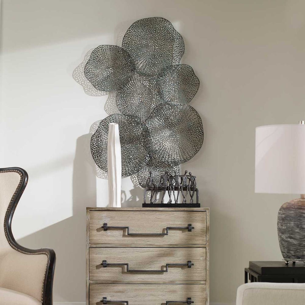 Ripley Metal Wall Decor, Bronze