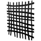 Gridlines Metal Wall Decor, Black