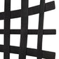 Gridlines Metal Wall Decor, Black