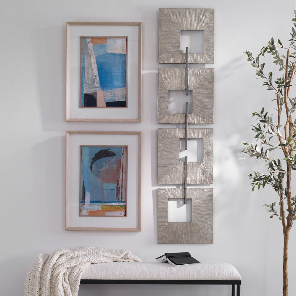 Linked Metal Wall Decor