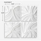 Snowdrift Wall Decor, S/4