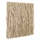 Gathered Teak Square Wood Wall Decor, Bleached