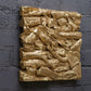Rio Wood Wall Decor, Gold
